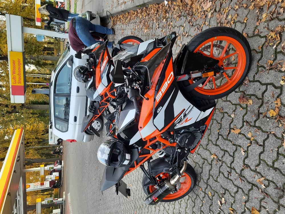 Motorrad verkaufen KTM RC 390 R Ankauf